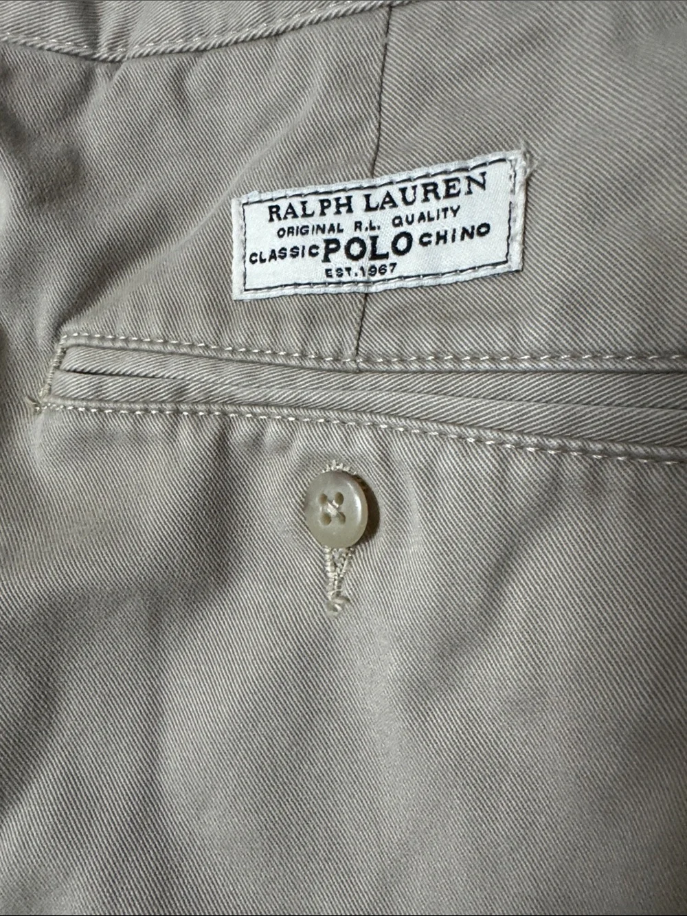 Polo by Ralph Lauren Beige Khaki Chino Pants